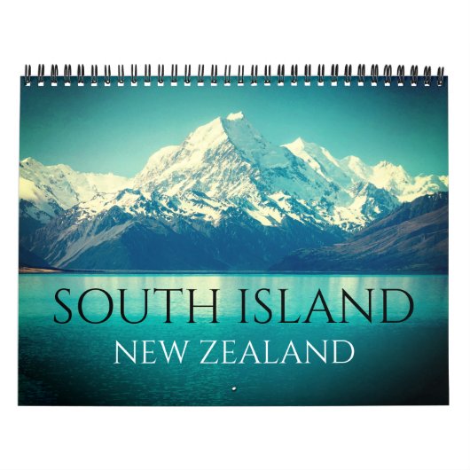 Zuidereiland NZ 2025 Kalender (Hoes)