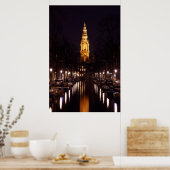 Zuiderkerk in Amsterdam Poster (Keuken)