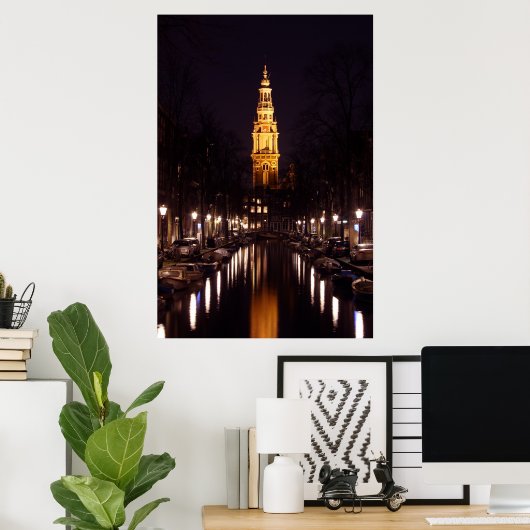 Zuiderkerk in Amsterdam Poster (Thuiskantoor)