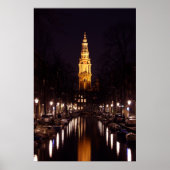 Zuiderkerk in Amsterdam Poster (Voorkant)