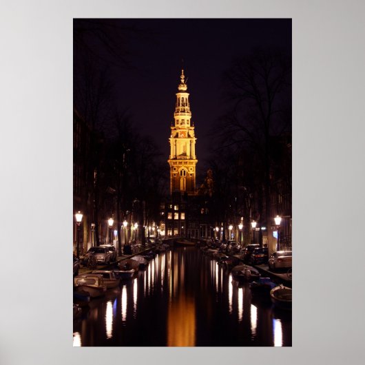 Zuiderkerk in Amsterdam Poster (Voorkant)