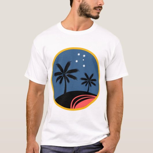 Zuiderkruis in de Tropische Skies T-shirt (Voorkant)