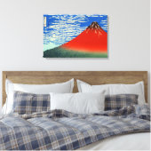 Zuiderwind, heldere hemel Katsushika Hokusai 1830 Canvas Afdruk (Insitu (Slaapkamer))