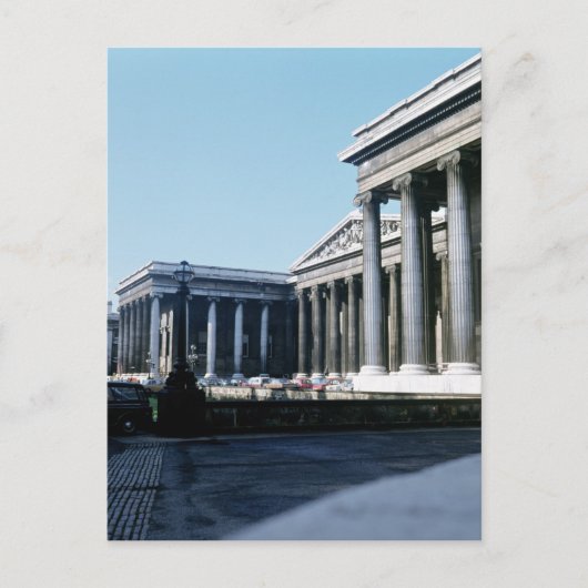 Zuidfront van het British Museum Briefkaart (Voorkant)