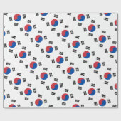 Zuidkoreaanse Vlag - Korea - Taegeukgi - 대한민국의국기 Cadeaupapier (Vlak)
