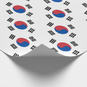 Zuidkoreaanse Vlag - Korea - Taegeukgi - 대한민국의국기 Cadeaupapier (Hoek)
