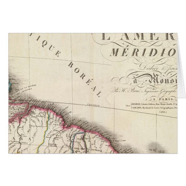 Zuidoost-Amerika (Voorkant Horizontaal)