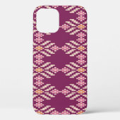 Zuidoost-Aziatisch: Retro Aboriginal Pattern Case-Mate iPhone Case (Achterkant)