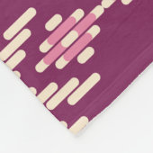 Zuidoost-Aziatisch: Retro Aboriginal Pattern Fleece Deken (Hoek)