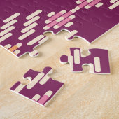 Zuidoost-Aziatisch: Retro Aboriginal Pattern Legpuzzel (Zijkant)