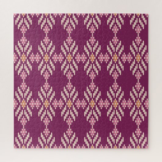 Zuidoost-Aziatisch: Retro Aboriginal Pattern Legpuzzel (Verticaal)