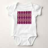 Zuidoost-Aziatisch: Retro Aboriginal Pattern Romper (Voorkant)