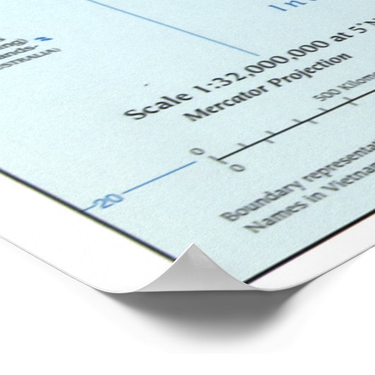 Zuidoost-Aziatische kaart 2003 Poster (Hoek)