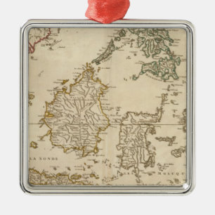 Zuidoost-Azië 3 Metalen Ornament