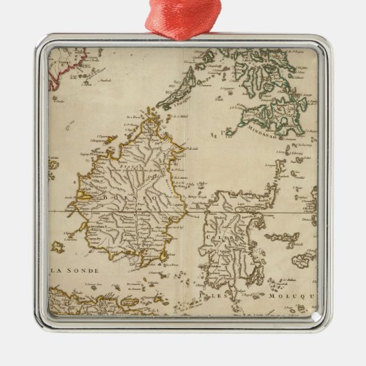 Zuidoost-Azië 3 Metalen Ornament (Voorkant)