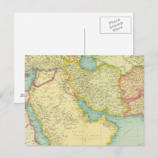 Zuidoost-Azië Briefkaart (Voorkant / Achterkant)