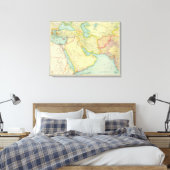 Zuidoost-Azië Canvas Afdruk (Insitu (Slaapkamer))