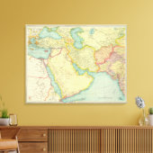 Zuidoost-Azië Canvas Afdruk (Insitu (Woonkamer))