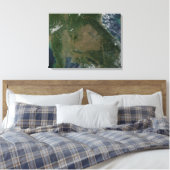 Zuidoost-Azië Canvas Afdruk (Insitu (Slaapkamer))