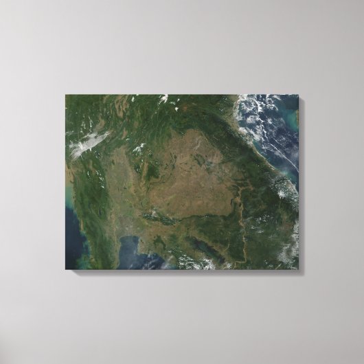 Zuidoost-Azië Canvas Afdruk (Voorkant)