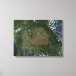 Zuidoost-Azië Canvas Afdruk