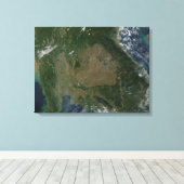 Zuidoost-Azië Canvas Afdruk (Insitu (Houten vloer))