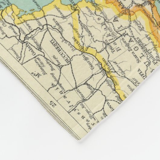 Zuidoost-Azië Fleece Deken (Hoek)