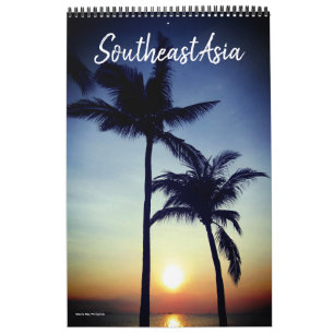 zuidoost-azië (met locaties) 2026 kalender