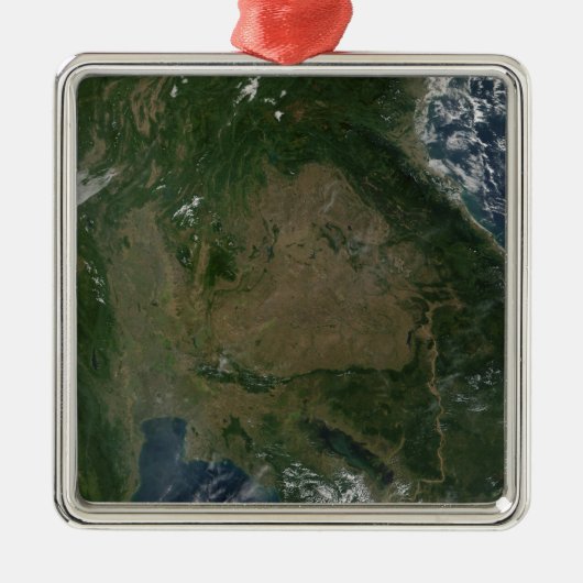 Zuidoost-Azië Metalen Ornament (Voorkant)