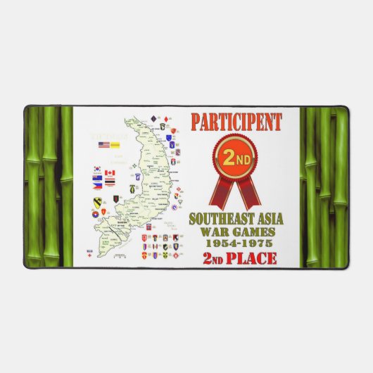 ZUIDOOST-AZIË OORLOGSSPELEN 2E PLAATS BUREAUMAT (Voorkant)