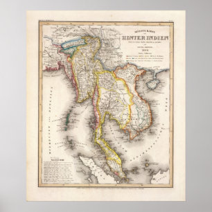 Zuidoost-Azië Poster