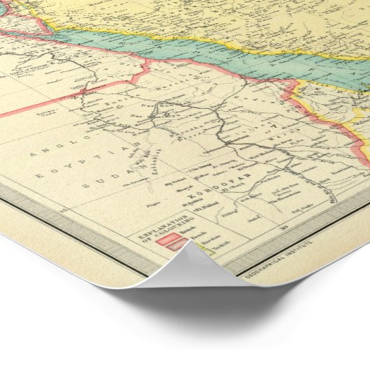 Zuidoost-Azië Poster (Hoek)