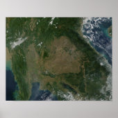 Zuidoost-Azië Poster (Voorkant)