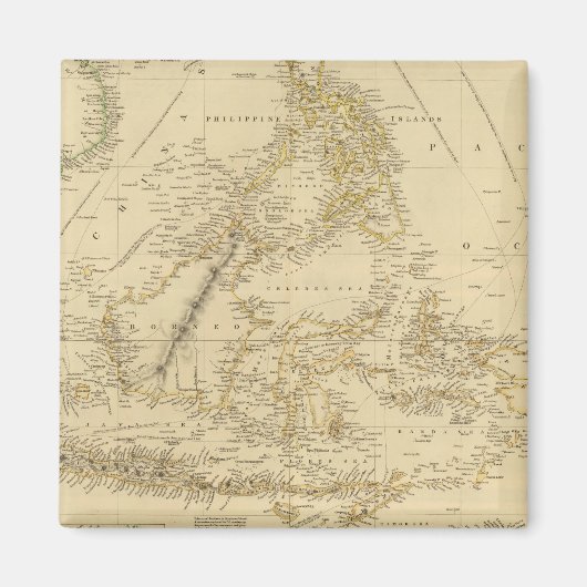 Zuidoost-AziëIndonesië Magneet (Voorkant)
