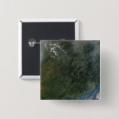 Zuidoost-China Vierkante Button 5,1 Cm (Voorkant /achterkant)