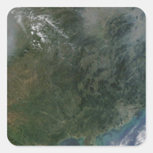Zuidoost-China Vierkante Sticker