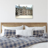 Zuidoost-façade van de Francois I Wing Canvas Afdruk (Insitu (Slaapkamer))