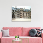 Zuidoost-façade van de Francois I Wing Canvas Afdruk (Insitu (Woonkamer))