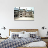 Zuidoost-façade van de Francois I Wing Canvas Afdruk (Insitu (Slaapkamer))
