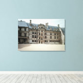 Zuidoost-façade van de Francois I Wing Canvas Afdruk (Insitu (Houten vloer))