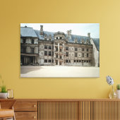 Zuidoost-façade van de Francois I Wing Canvas Afdruk (Insitu (Woonkamer))