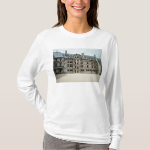 Zuidoost-façade van de Francois I Wing T-shirt