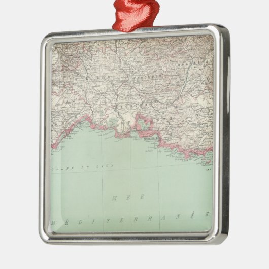 Zuidoost-Frankrijk Metalen Ornament (Links)