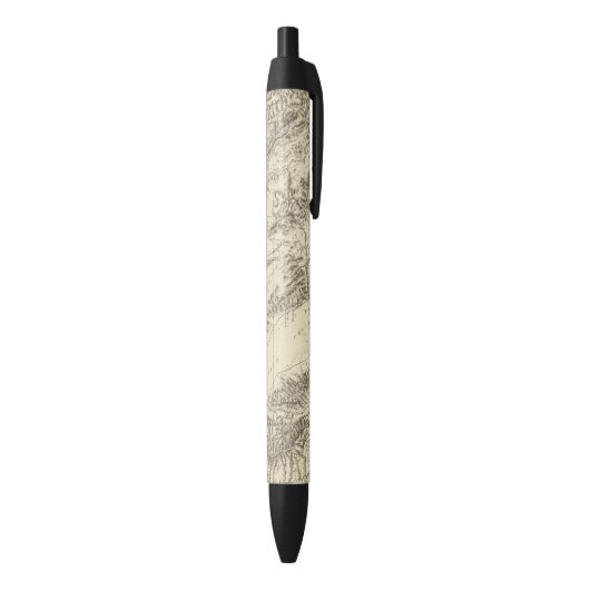 Zuidoost-Idaho Zwarte Inkt Pen (Achterkant (Verticaal))