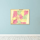 Zuidoost, stad canvas afdruk (Insitu (Houten vloer))