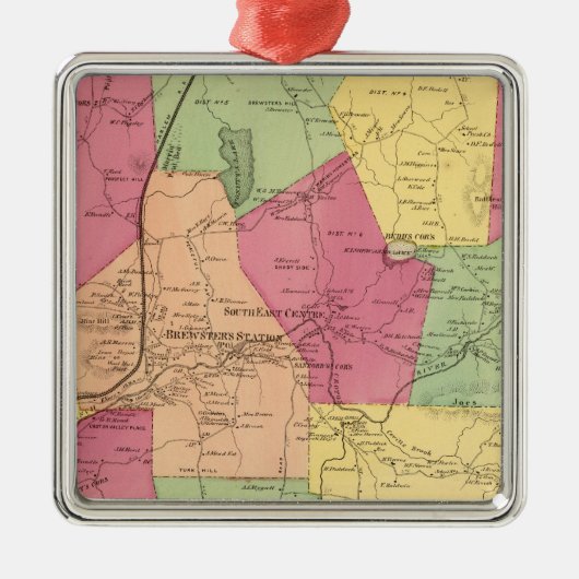 Zuidoost, stad metalen ornament (Voorkant)