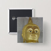 Zuidoost Thailand, Eiland Ko Samui ook bekend als Vierkante Button 5,1 Cm (Voorkant /achterkant)