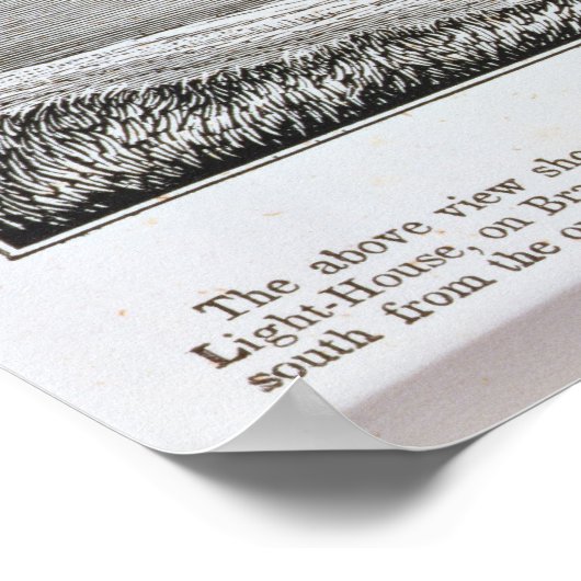 Zuidoost-uitzicht Nantucket Poster (Hoek)