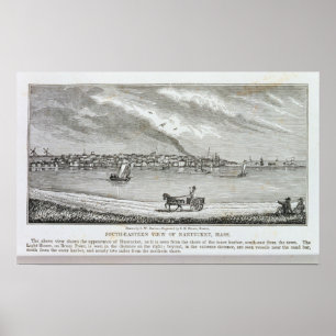 Zuidoost-uitzicht Nantucket Poster