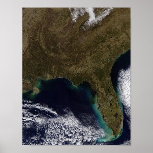 Zuidoost-Verenigde Staten Poster (Voorkant)